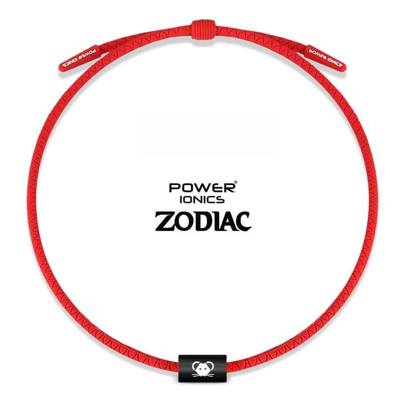 Power Ionics Titanium Necklace Pendant for Health and Sports - Unisex Bio Silicone Design with Free Lettering