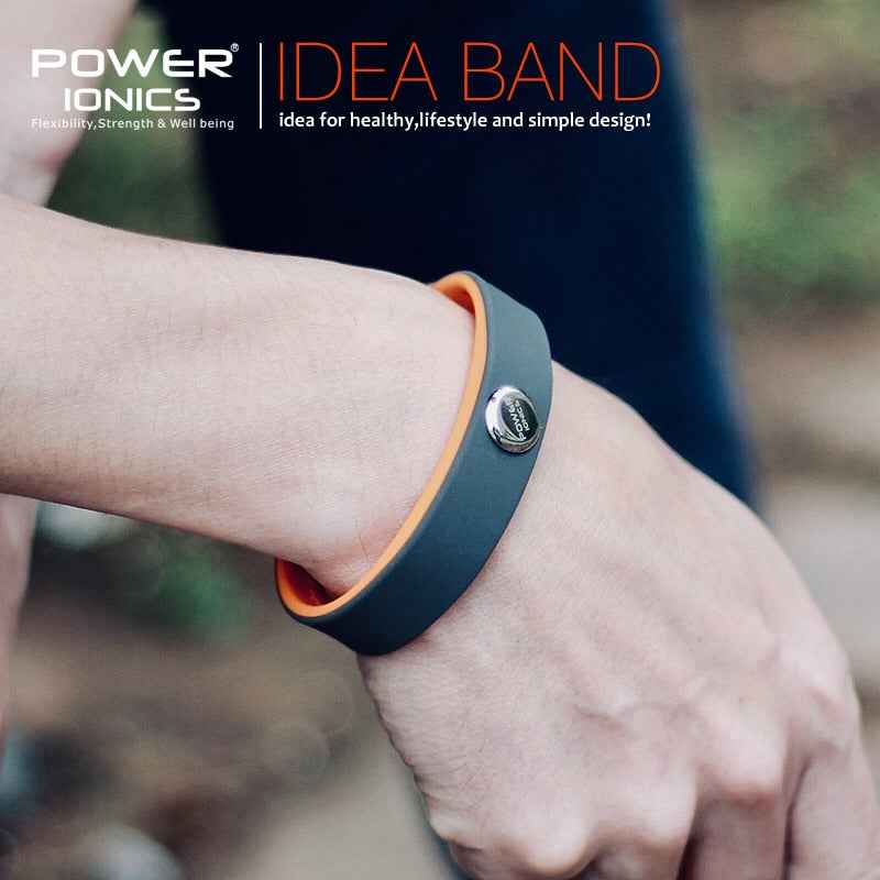 Power Ionics Sports Titanium Bracelet - 3000 Ions Waterproof Wristband for Balance, Sleep Improvement, and Slimming