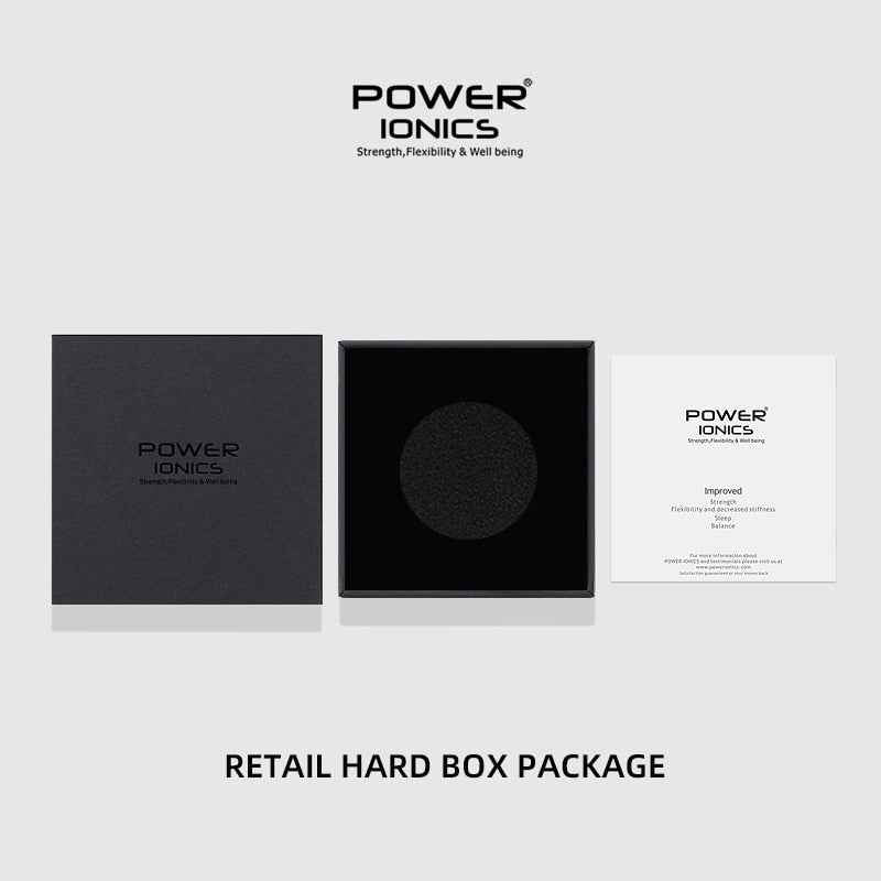 Power Ionics Germanium Bracelet Waterproof Sports Wristband for Men and Women - Health Gift in Hard Box