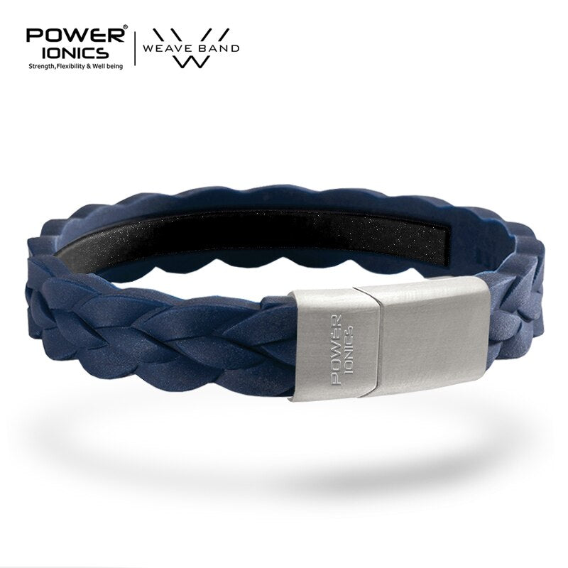 New Power Ionics 3000ions Morandi Colors Men Womens Fashion Wristband Bracelet Balance Energy Balance Human Body Free Engrave