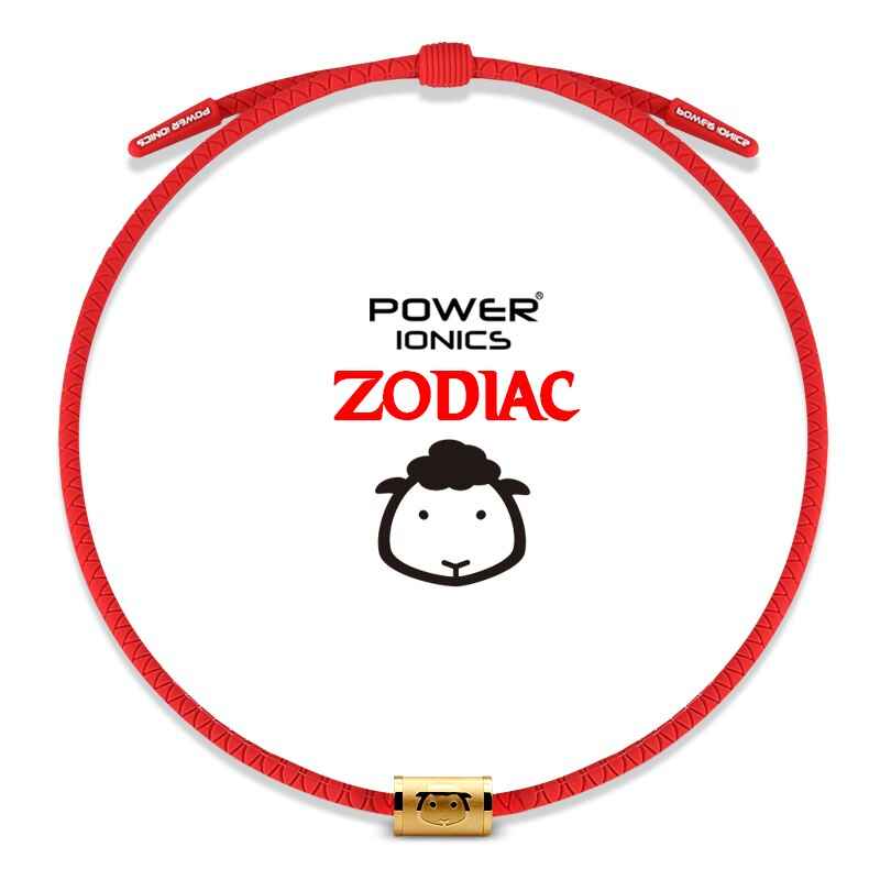 Power Ionics Zodiac Necklace - 12 Zodiacs Unisex Waterproof Anions Sports Fashion Accessory