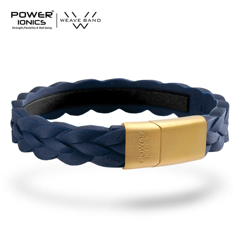 New Power Ionics 3000ions Morandi Colors Men Womens Fashion Wristband Bracelet Balance Energy Balance Human Body Free Engrave