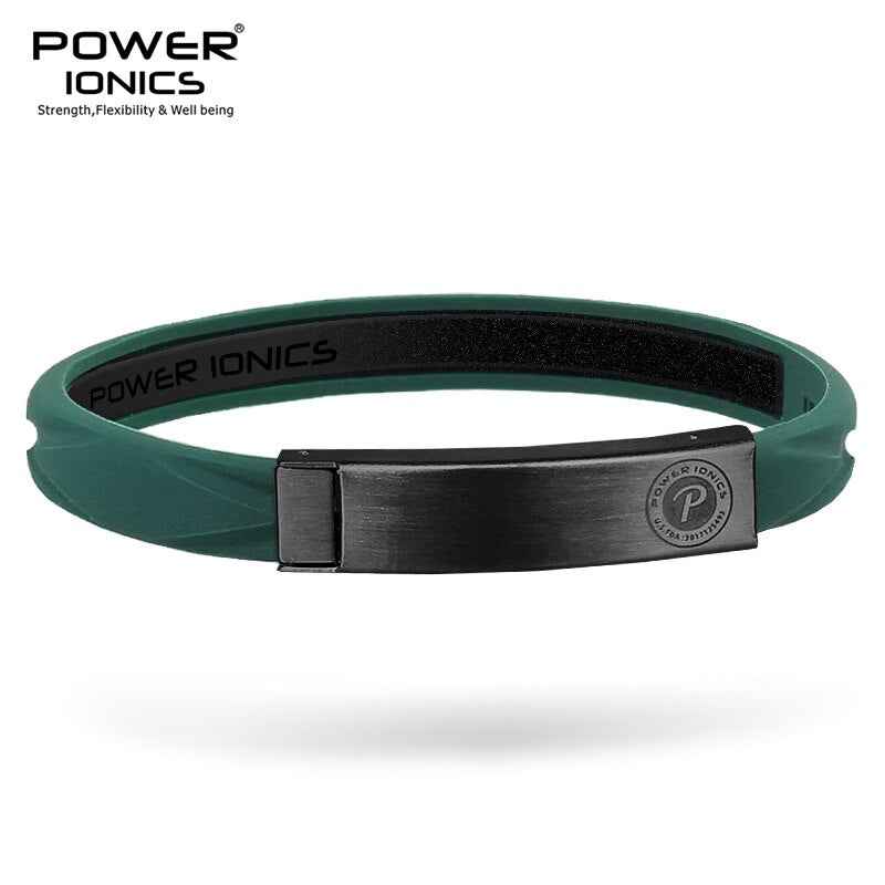 New Power Ionics Wristband Morandi Colors Germanium Magnetic Bracelet with 2000 Anions for Balance and Energy