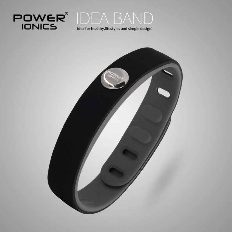 Power Ionics Sports Titanium Bracelet - 3000 Ions Waterproof Wristband for Balance, Sleep Improvement, and Slimming