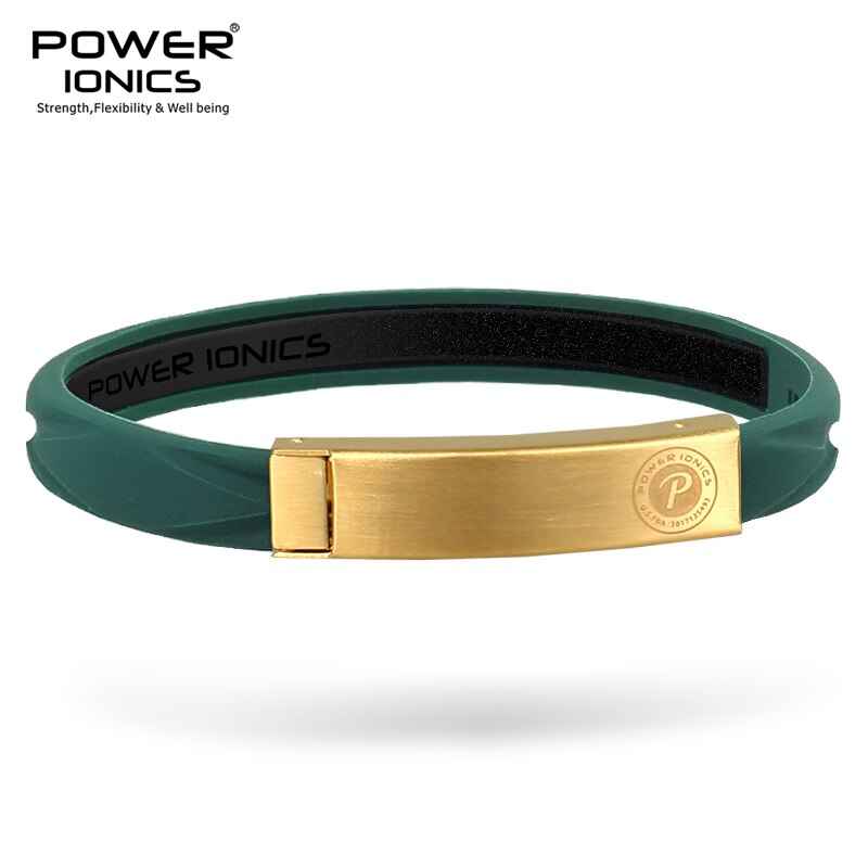 New Power Ionics Wristband Morandi Colors Germanium Magnetic Bracelet with 2000 Anions for Balance and Energy