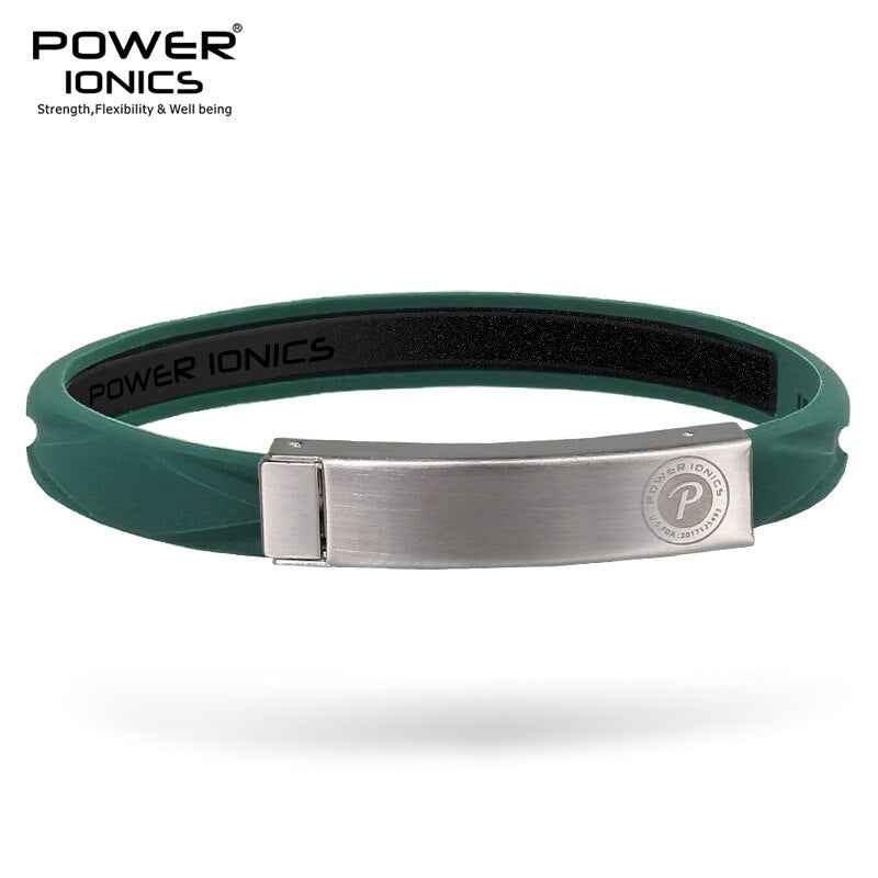 New Power Ionics Wristband Morandi Colors Germanium Magnetic Bracelet with 2000 Anions for Balance and Energy