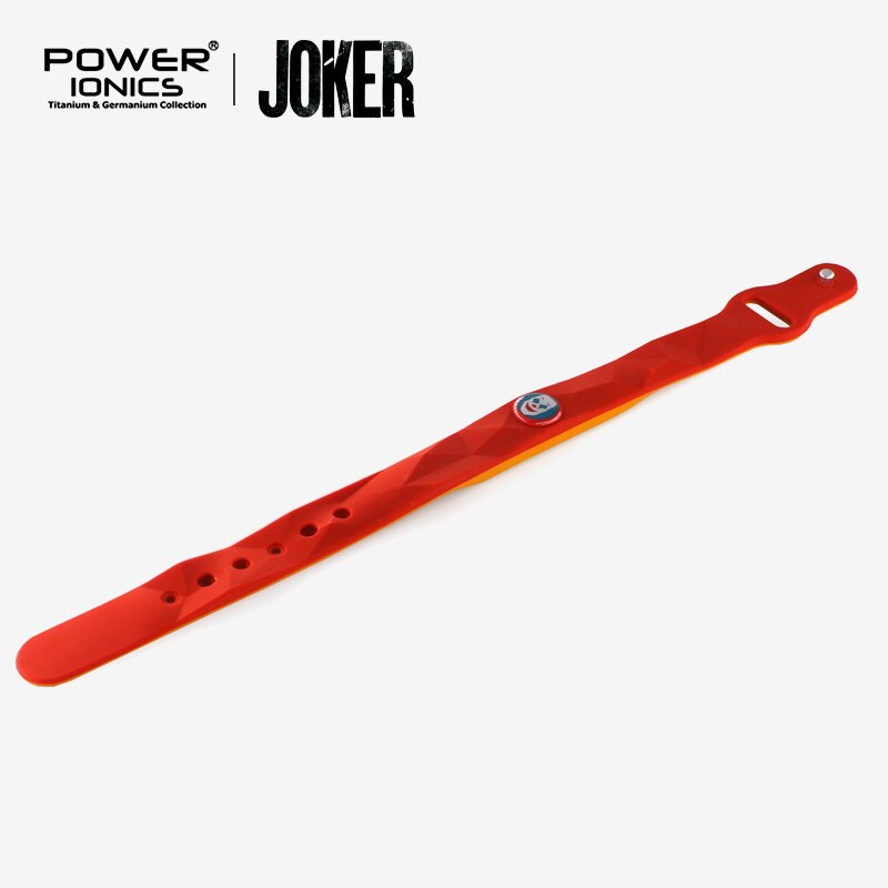 New Power Ionics  JOKER 3000ions/cc 4IN1 Anion Titanium Germanium Health Sports Fashion Bracelet Wristband DC Free Lettering