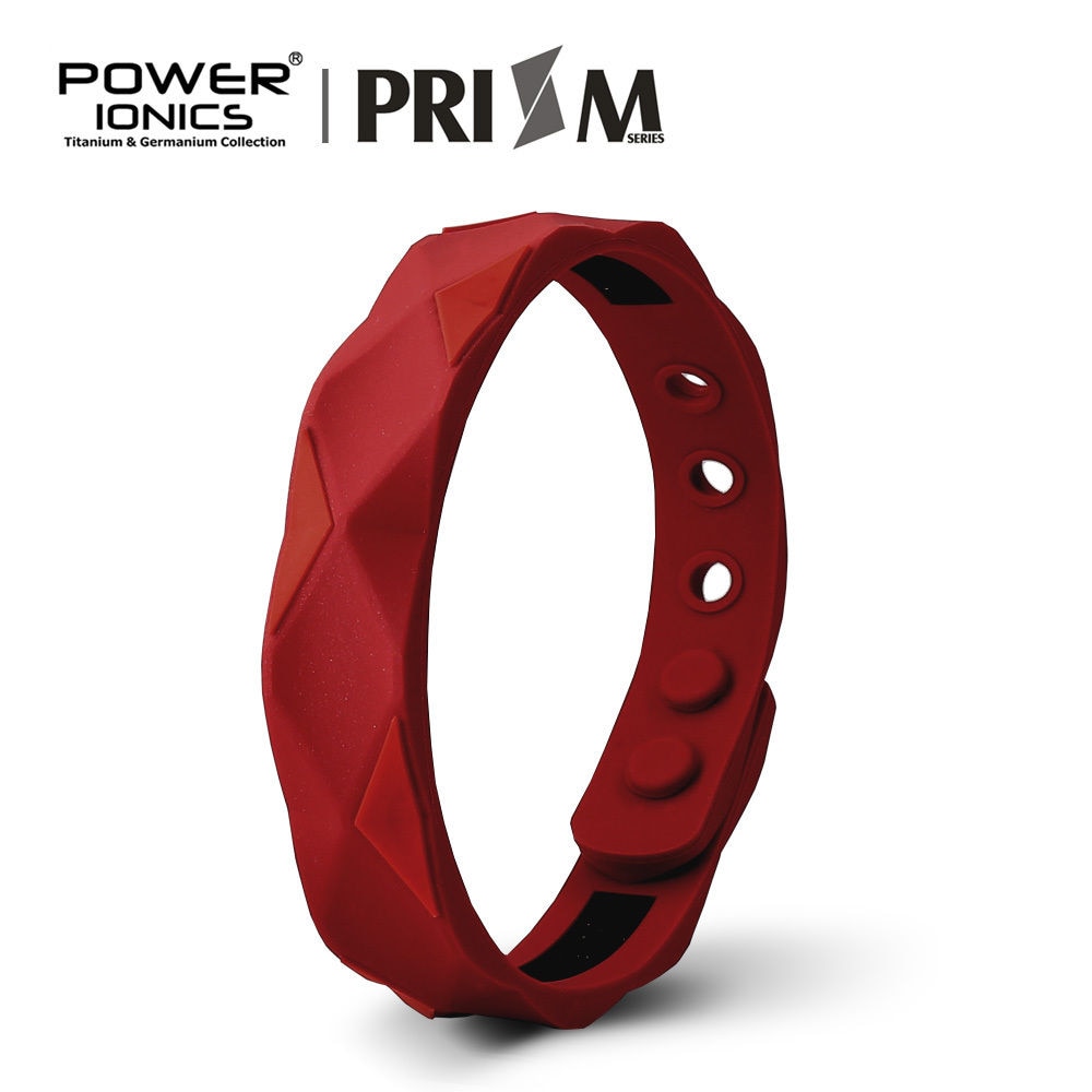 Power Ionics Prism 2000 Ions Titanium Germanium Wristband Bracelet Balance Energy Balance Human Body