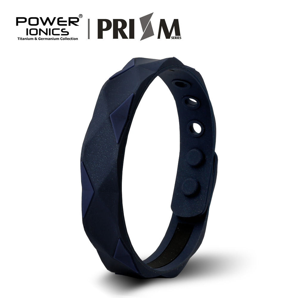 Power Ionics Prism 2000 Ions Titanium Germanium Wristband Bracelet Balance Energy Balance Human Body