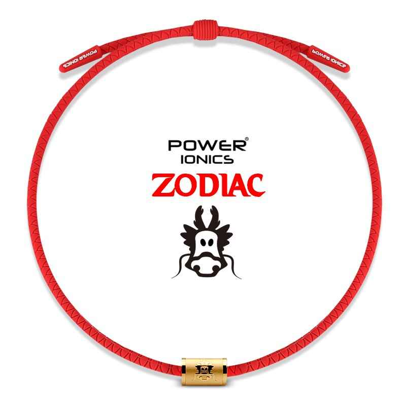 Power Ionics Zodiac Necklace - 12 Zodiacs Unisex Waterproof Anions Sports Fashion Accessory