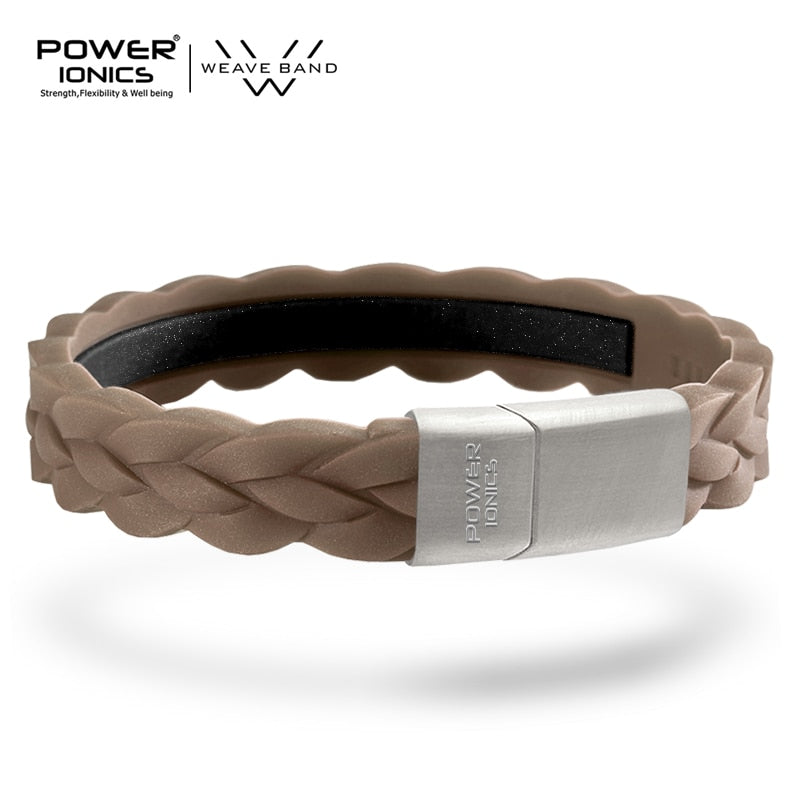 New Power Ionics 3000ions Morandi Colors Men Womens Fashion Wristband Bracelet Balance Energy Balance Human Body Free Engrave