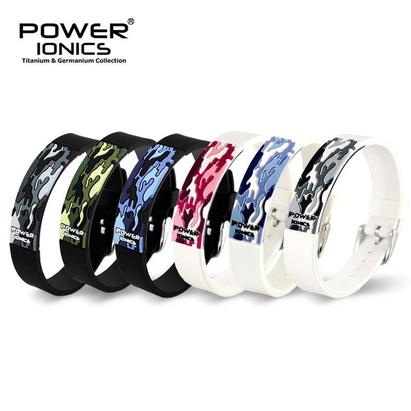 Power Ionics 3000Ions 3D Camo Sports Fashion Bracelet Wristband