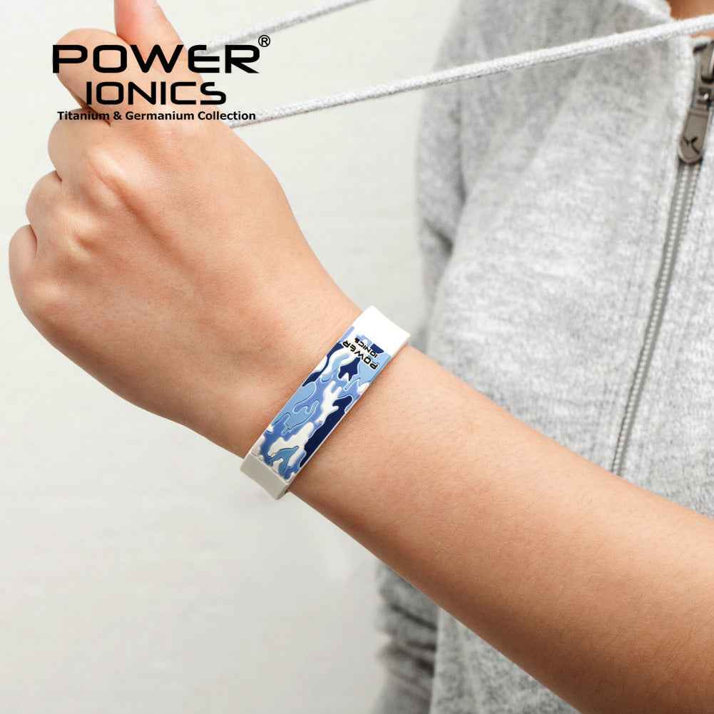 Power Ionics Camo Sports Bracelet - 3000 Ions 3D Camo Fashion Wristband