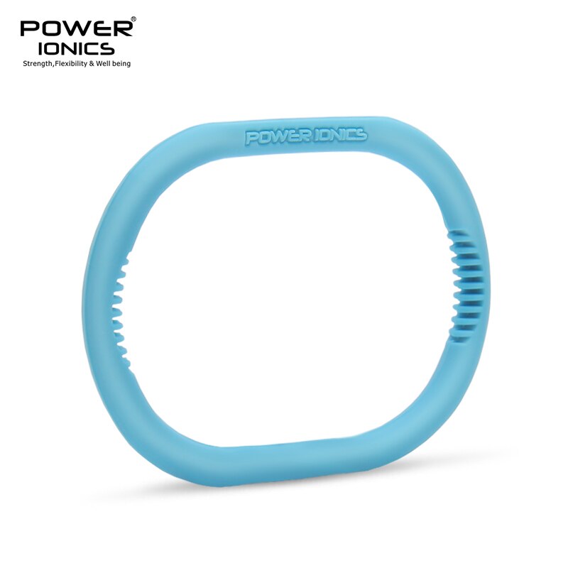 POWER IONICS 1PC Unisex 1000 Anions Titanium Germanium Sports Wristband Bracelet Balance Energy Balance Human Body