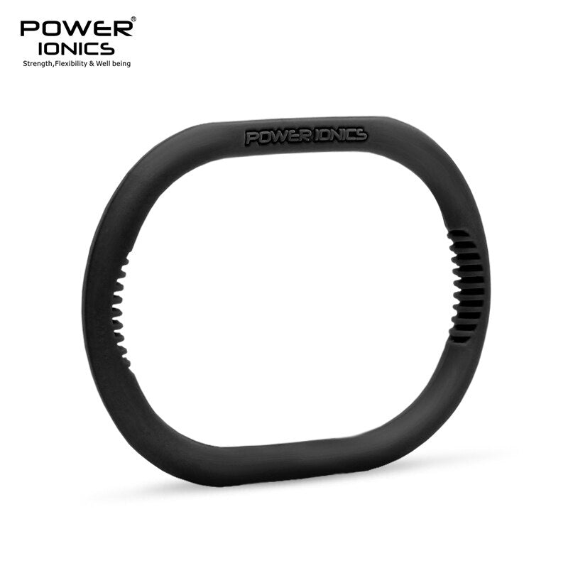 POWER IONICS 1PC Unisex 1000 Anions Titanium Germanium Sports Wristband Bracelet Balance Energy Balance Human Body