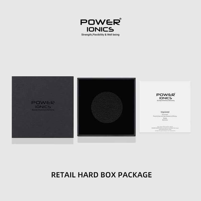 Power Ionics Sports Titanium Bracelet - New Hero 3000 Ions Waterproof Wristband with Free Engraving