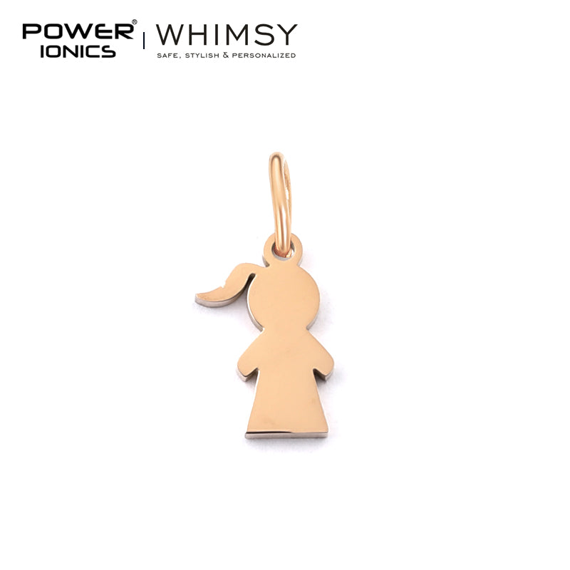 POWER IONICS Creativity Zodiac Pet Love Star Key 316 Stainless Steel Small Pendants Accessories Gifts Fits WHIMSY Series Bracelet Necklace