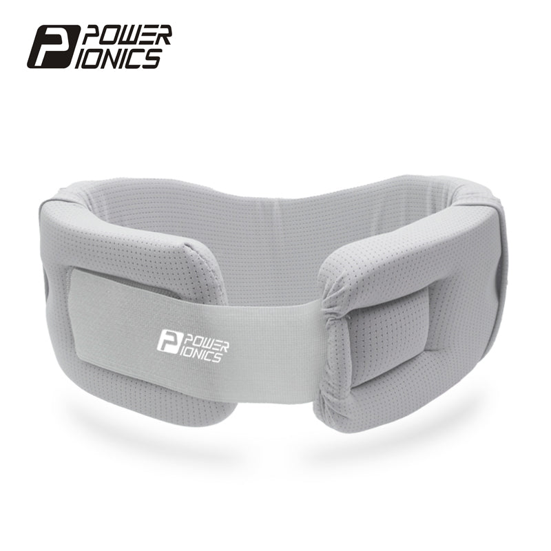 POWER IONICS Breathable Neck Support Brace for Migraine Cervical Collar Work Study Neck Pain Relieve - Powerionics