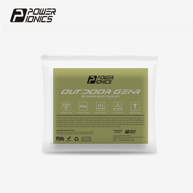 POWER IONICS Cooling Unisex UV Sun Protection Face Mask UPF50+ Outdoor Running Cycling Sports Full Neck Coverage - Powerionics