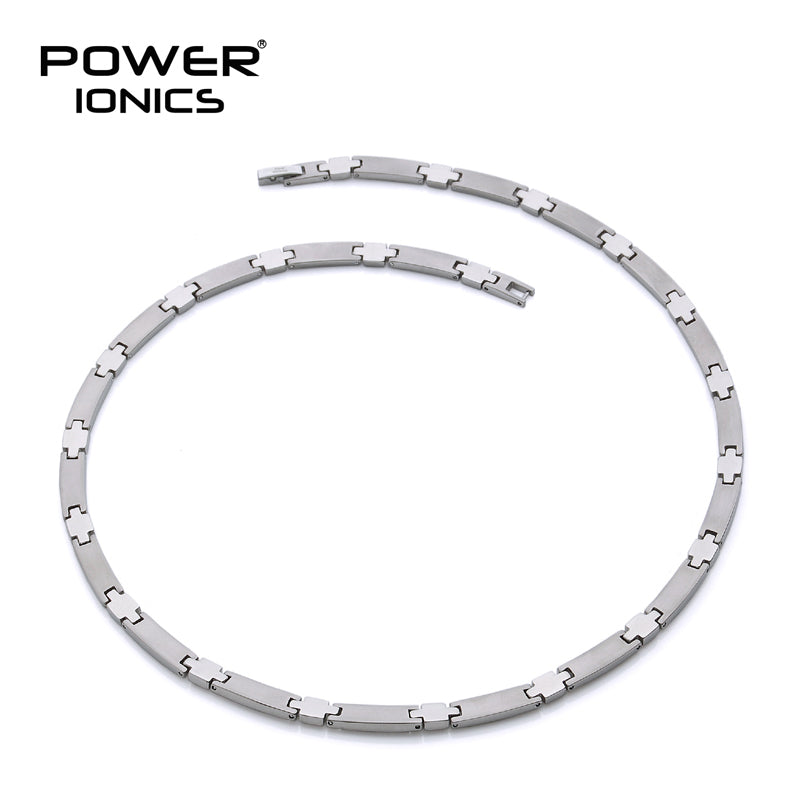 Power Ionics 100% Titanium Necklace With Germanium Balls