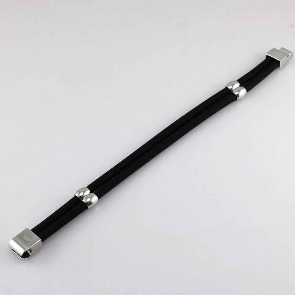 Power Ionics Titanium Magnetic Wristband - Double Style Sport Fashion Bracelet