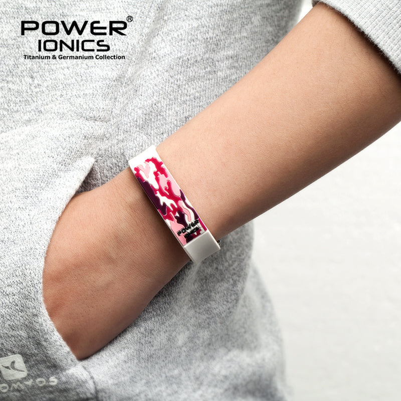 Power Ionics 3000Ions 3D Camo Sports Fashion Bracelet Wristband