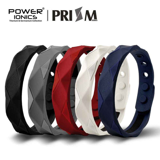 Power Ionics Titanium Germanium Wristband Bracelet for Energy Balance and Wellness