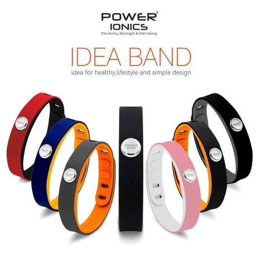 Power Ionics Sports Titanium Bracelet - 3000 Ions Waterproof Wristband for Balance, Sleep Improvement, and Slimming