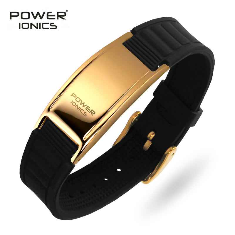 Power Ionics Classics Titanium Magnetic Bracelet Wristband for Style and Wellness