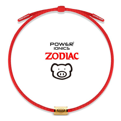 Power Ionics 12 Zodiacs Unisex Waterproof Anions Sports Fashion Necklace