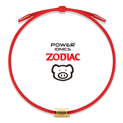 Power Ionics 12 Zodiacs Unisex Waterproof Anions Sports Fashion Necklace