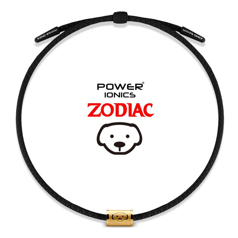 Power Ionics 12 Zodiacs Unisex Waterproof Anions Sports Fashion Necklace