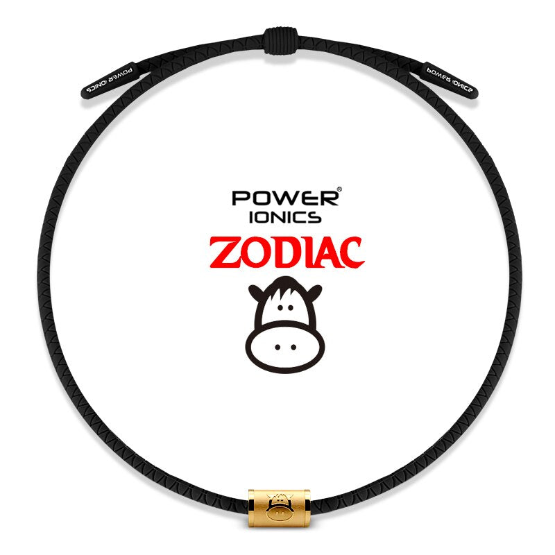 Power Ionics 12 Zodiacs Unisex Waterproof Anions Sports Fashion Necklace