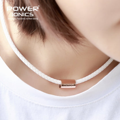Power Ionics 3000 Anions Health Fashion Women Men Sports Titanium Bio Silicone Necklace Pendant Free Lettering