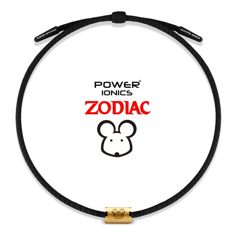 Power Ionics 12 Zodiacs Unisex Waterproof Anions Sports Fashion Necklace