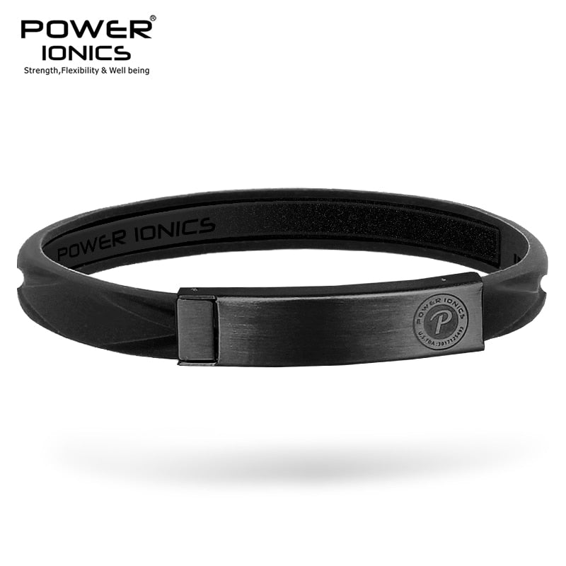New Power Ionics Prism Morandi Colors 2000 Anions Hologram Germanium Magnetic Wristband Bracelet Balance Human Body Energy Gift