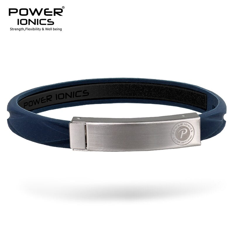 New Power Ionics Prism Morandi Colors 2000 Anions Hologram Germanium Magnetic Wristband Bracelet Balance Human Body Energy Gift