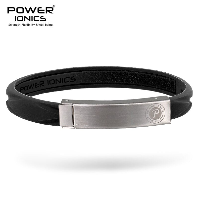 New Power Ionics Prism Morandi Colors 2000 Anions Hologram Germanium Magnetic Wristband Bracelet Balance Human Body Energy Gift