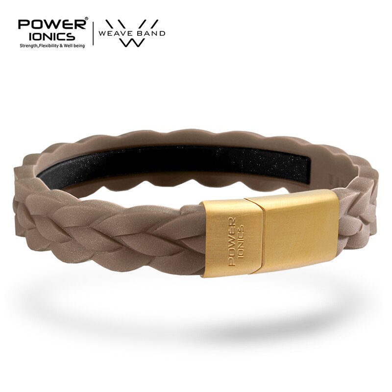 New Power Ionics 3000ions Morandi Colors Men Womens Fashion Wristband Bracelet Balance Energy Balance Human Body Free Engrave