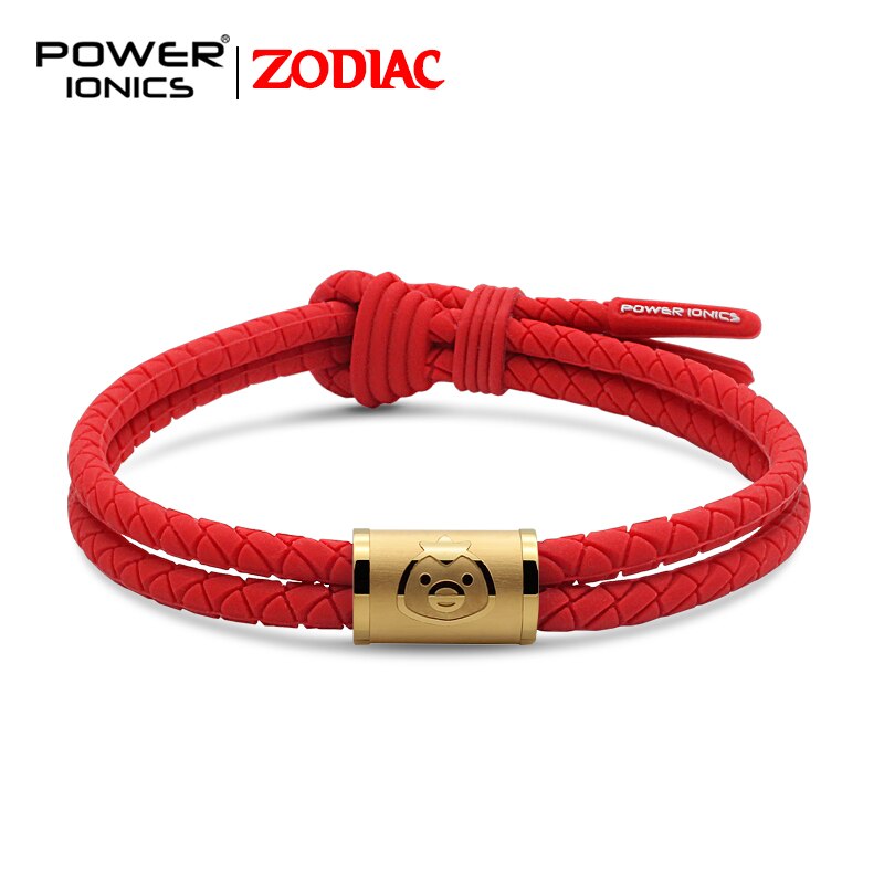 【Pre-order/ship within 7days】Power Ionics 12 Zodiac Waterproof Anions Sports Fashion Bracelet