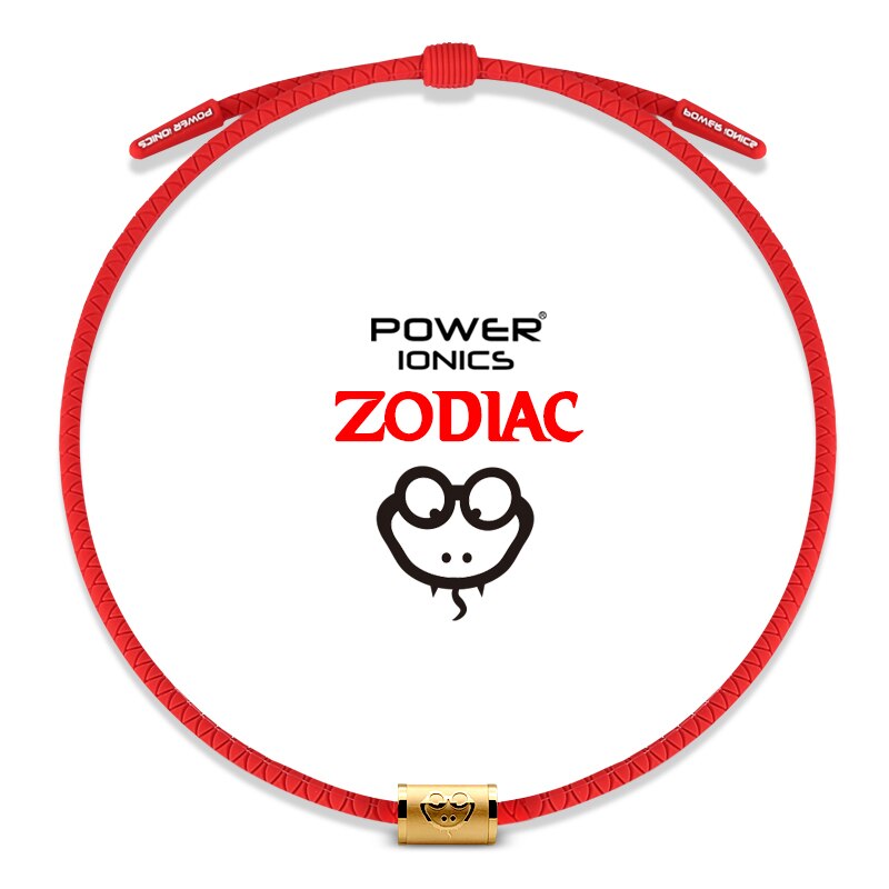 Power Ionics 12 Zodiacs Unisex Waterproof Anions Sports Fashion Necklace