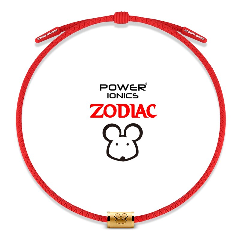 Power Ionics 12 Zodiacs Unisex Waterproof Anions Sports Fashion Necklace