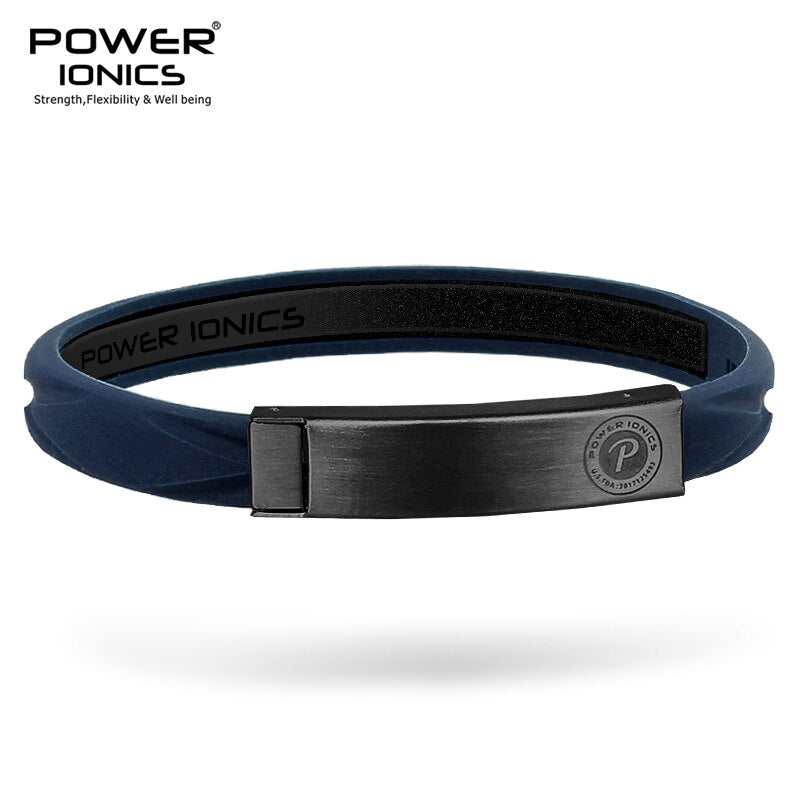 New Power Ionics Prism Morandi Colors 2000 Anions Hologram Germanium Magnetic Wristband Bracelet Balance Human Body Energy Gift
