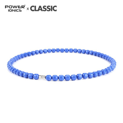 Power Ionics Men Women Natural Tourmaline Beads Stretch Healthy Necklace Magnetic Buckle Balance Body Family Lover Gifts
