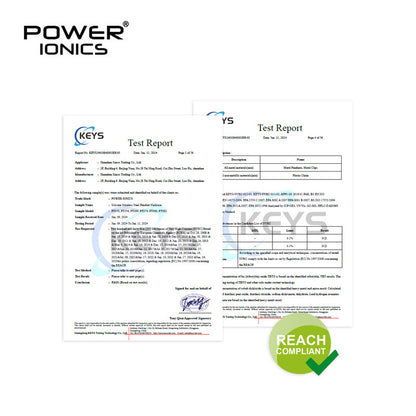 파워 아이오닉스 유니섹스 게르마늄 토르말린 블랙 카본 파이버 펜던트 음이온 목걸이
