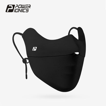 POWER IONICS Cooling Women's UV Sun Protection Face Mask UPF50+ Outdoor Running Cycling Sports Mask