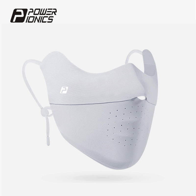POWER IONICS Cooling Women's UV Sun Protection Face Mask UPF50+ Outdoor Running Cycling Sports Mask