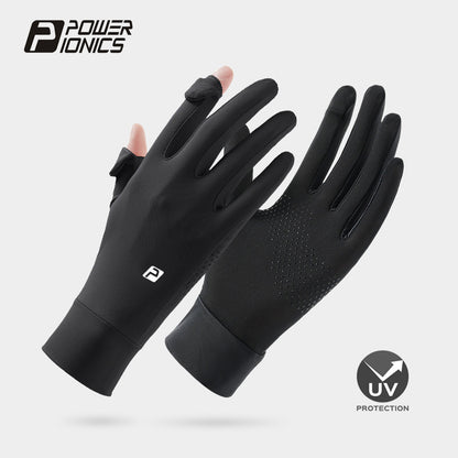 POWER IONICS 쿨링 여성용 UV 차단 마스크 UPF50+ 야외 러닝 사이클링 스포츠 마스크 
