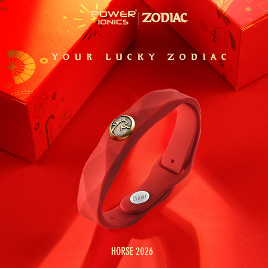 Power Ionics 12 Zodiac Waterproof Health Bracelet - 3000 Anions Sports Fashion