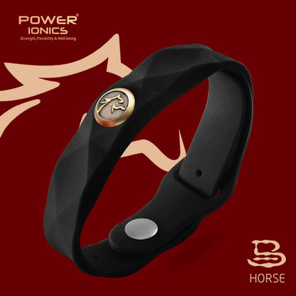 파워 아이오닉스 12 조디악 방수 음이온 스포츠 패션 3000 음이온 팔찌 